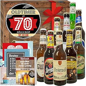 Oldtimer 70 ++ Biere aus Deutschland ++ Geschenke zum 70 Geburtstag