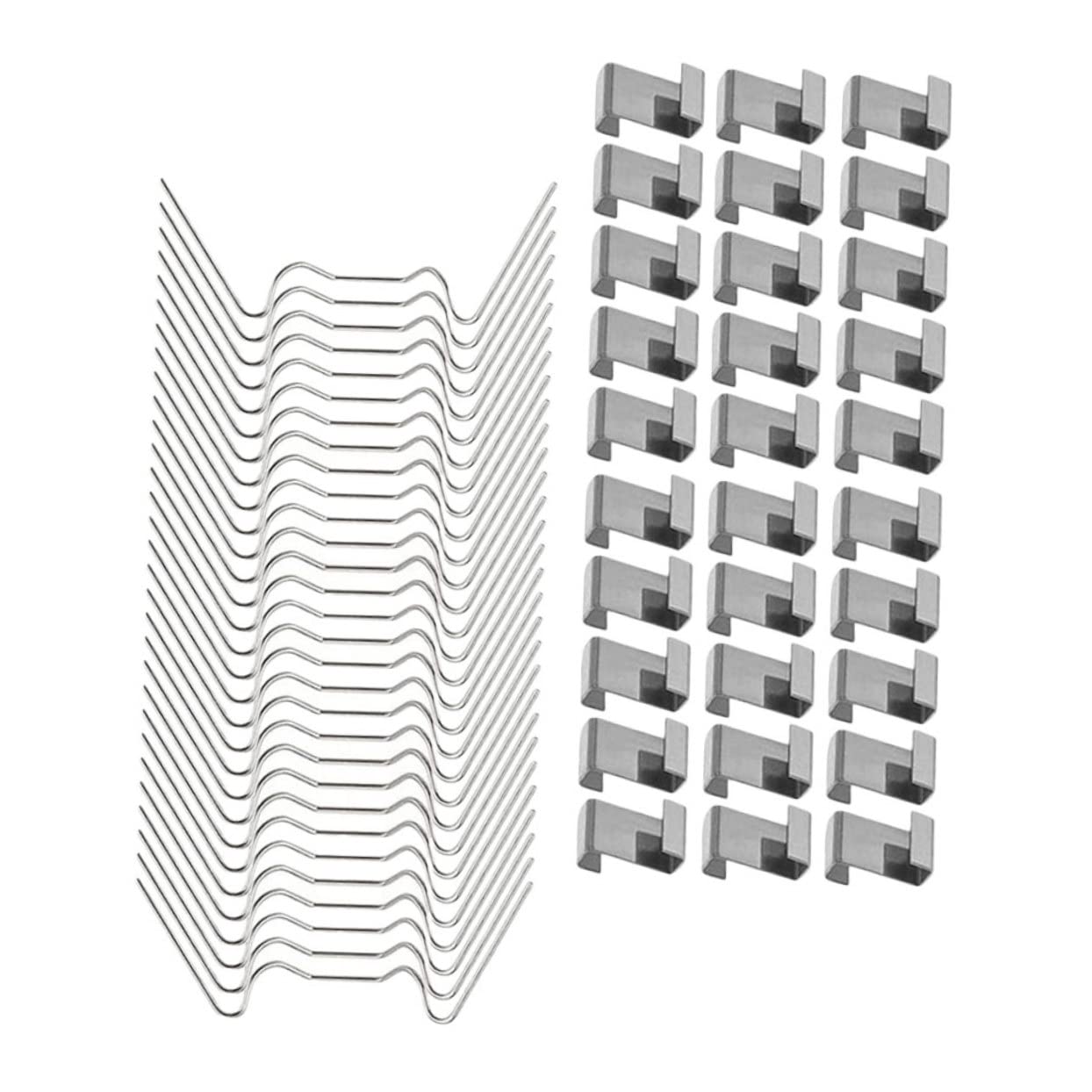 Clips de vitrage de jardin SUPVOX contre le vent | Pinces de fixation serre en inox