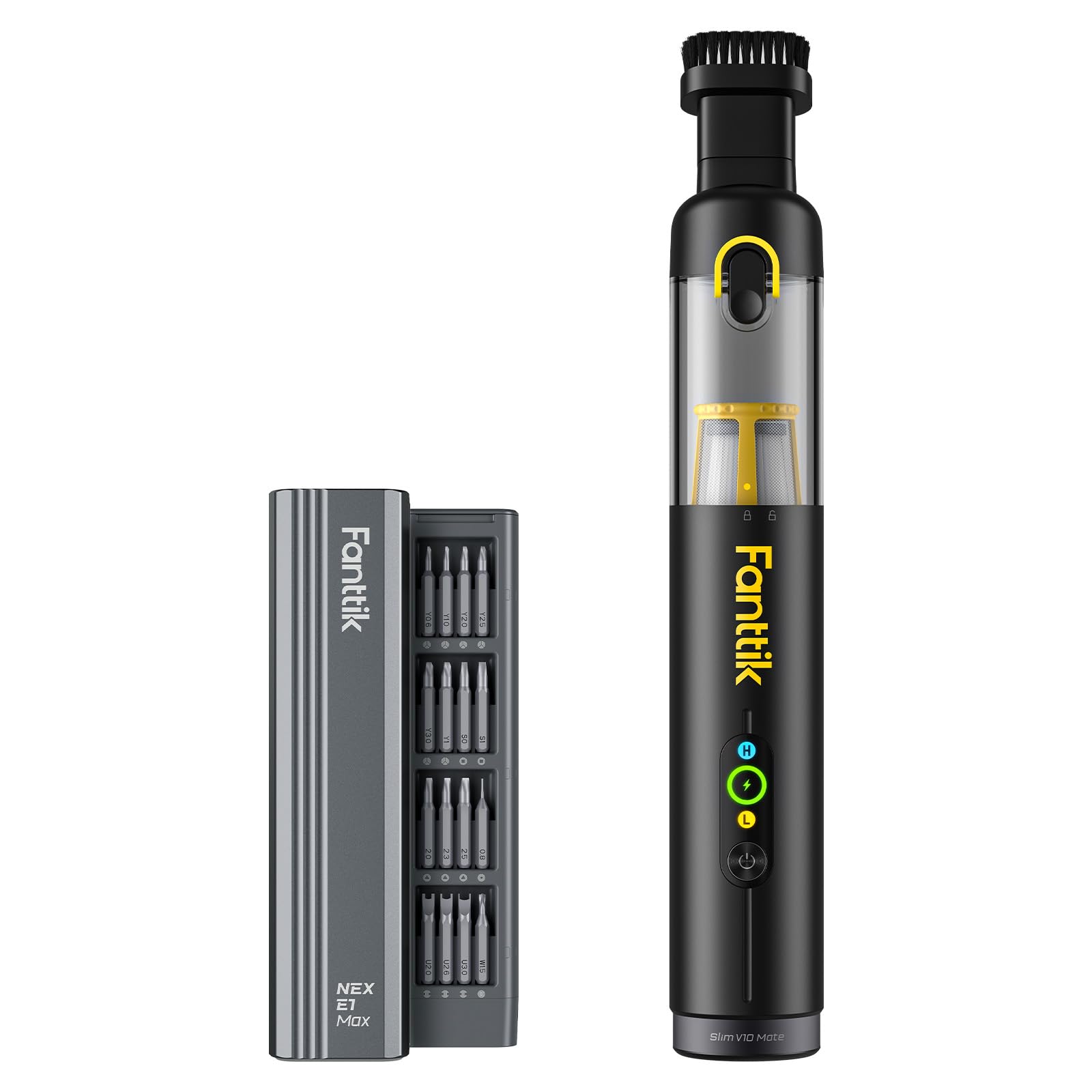 Fanttik E1 Max 3 7V Mini Electric Screwdriver Fanttik Slim V10 Mate Cordless Car Vacuum
