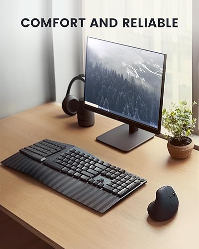 Miniatura 13 de Perixx PERIMICE-608II - Ratón vertical inalámbrico, 2.4 GHz, 6 botones, DPI ajustable 800120016002400, diseño para diestros, receptor USB, negro