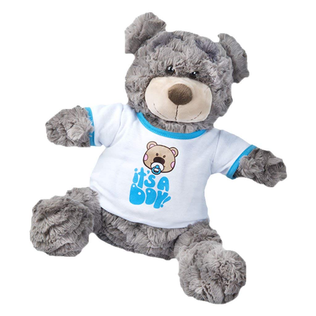 Stuffed Animals Plush Toy Outfit – It’s a Boy Tee 16”