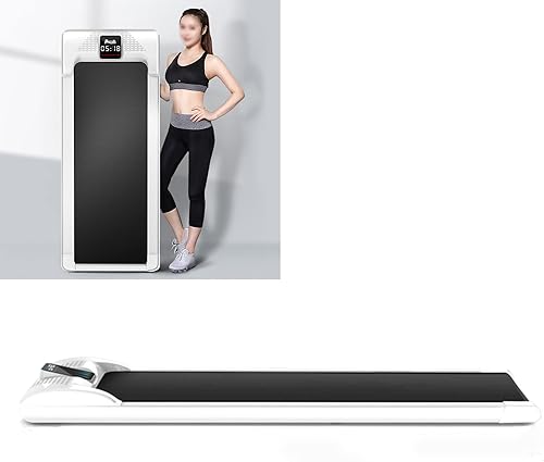 Miniatura 8 de Cinta de correr eléctrica, 2 en 1, plegable, para el hogar, para debajo del escritorio, con pantalla LCD, portátil, eléctrica, caminadora, fitness,