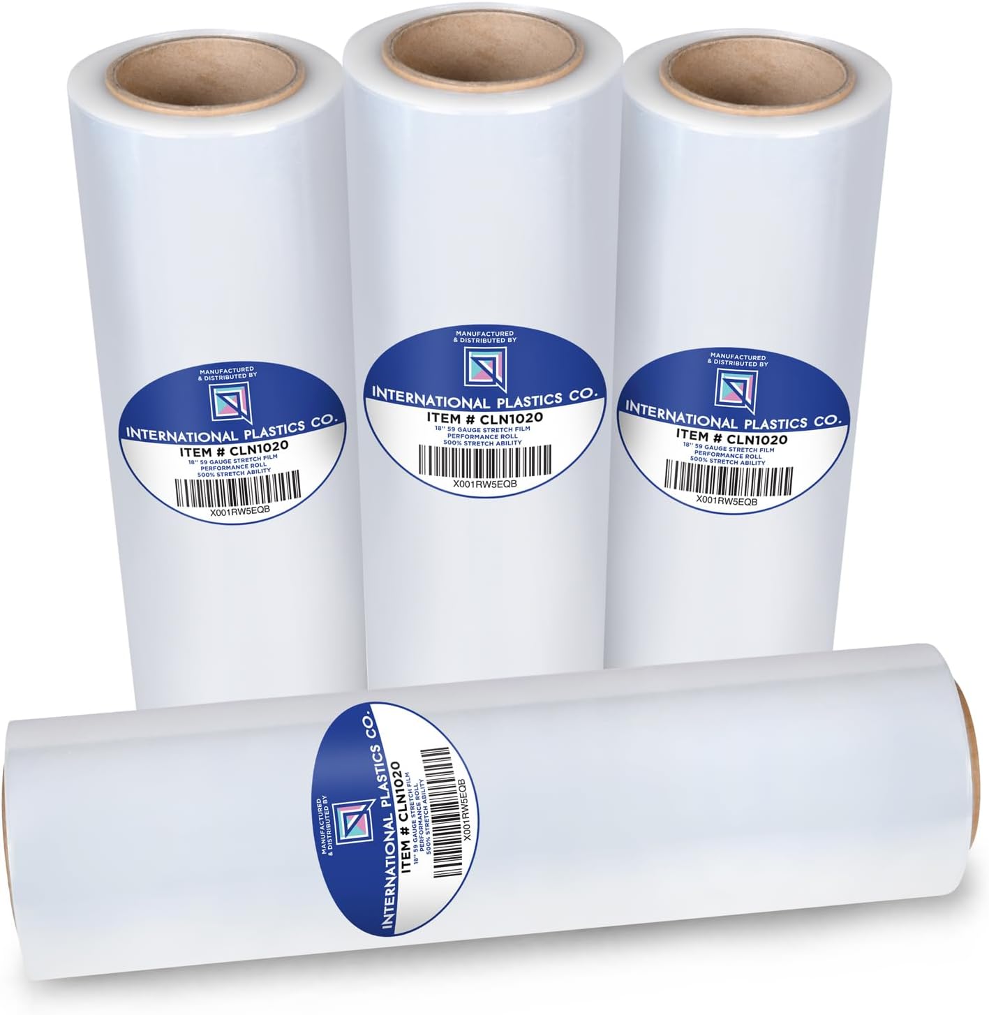 International Plastics Co. 18" Stretch Film/Wrap 1200ft