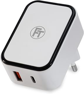 FeinTech NLG00800 USB-C Power Delivery Ladegerät 2-Fach USB Netzteil QC 3.0