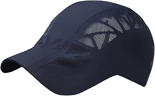 ZOOMELLA Summer Mesh Baseball Cap Visor Caps Quick Drying Sun Hats for Women Men Navy Blue| Clothing, Shoes & Accessories| Price In India