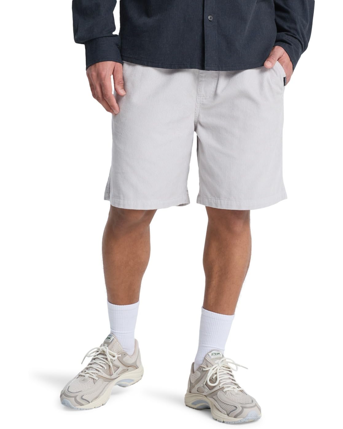 Quiksilver Short Taxer Cord WS Homme Gris