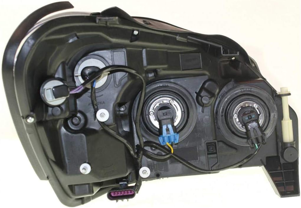 CarLights360: For 2006 2007 Buick Lucerne Headlight Assembly Driver and Passenger Side CAPA Certified w/Bulbs | GM2502276 GM2503276 Vehicle Trim: CX