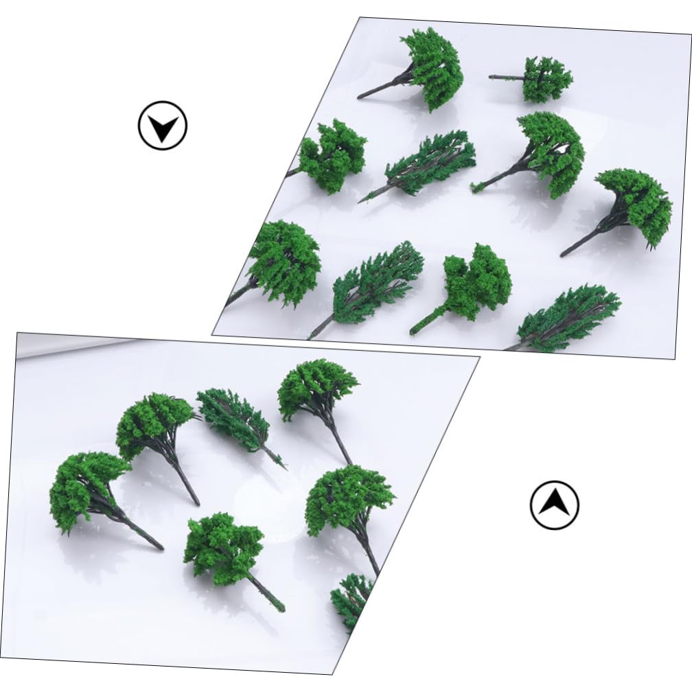 280pezzi Paesaggio Per Diorama e Decorazione Ornamentazione Per e Casual Random