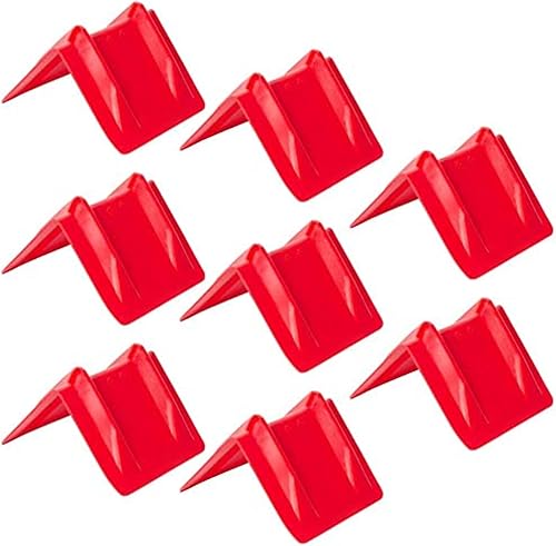 DC Cargo - Protectores de borde resistentes, 8 x 8 x 12 pulgadas (paquete de 8) protectores de correa para equipos de plataforma plana, soluciones