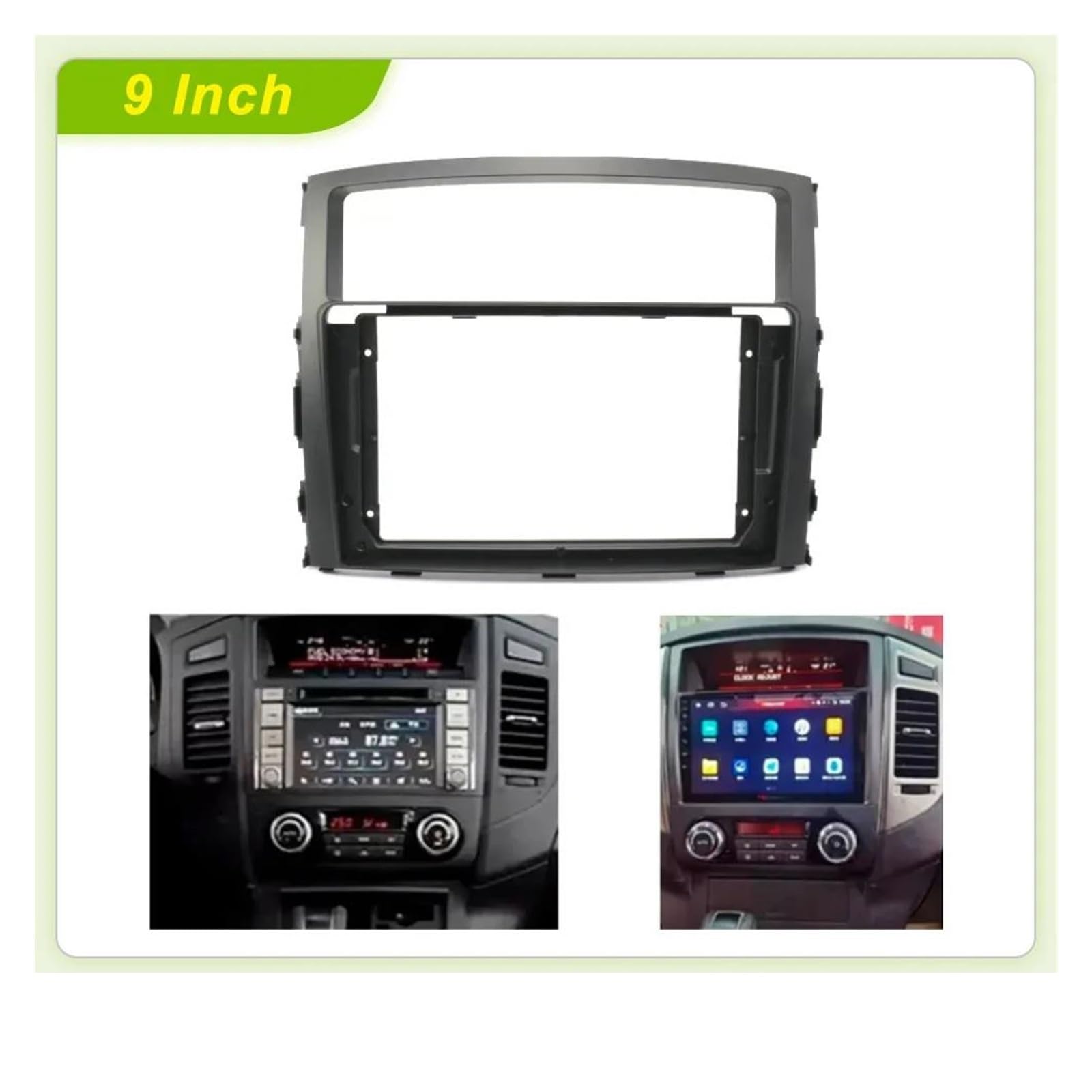 Genérico Adaptador Radio Coche para Mitsubishi para Pajero 2006-2014