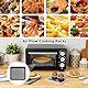 NIZEAMI Küchentablett 2 Stück, Zubehör für Luftfritteuse für Küchengrill 10 QT-Netz, Ofen für Luftfritteuse, Spülmaschinenfest (10 QT)