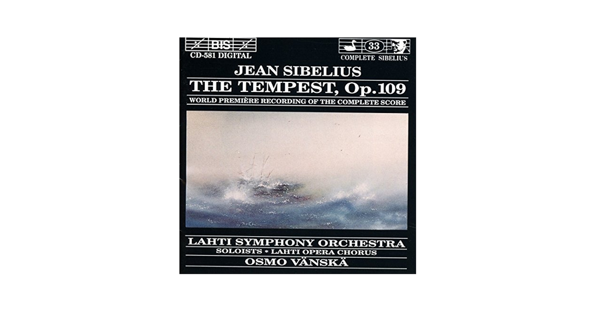 J. Sibelius, Osmo Vanska, Lahti Symphony Orchestra - The