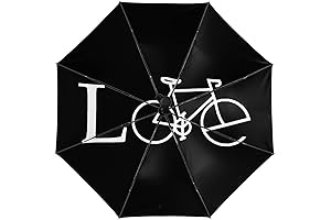 Love Bike Bicycle Compact Travel Umbrella for Rain Portable Windproof Sun Bicycle Umbrella