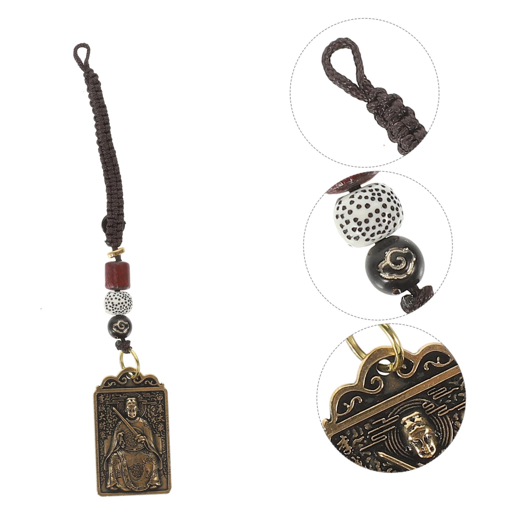 Breloki, Pierścień Miedziany Antyczny Brelok Zawieszka Samochód Amulet