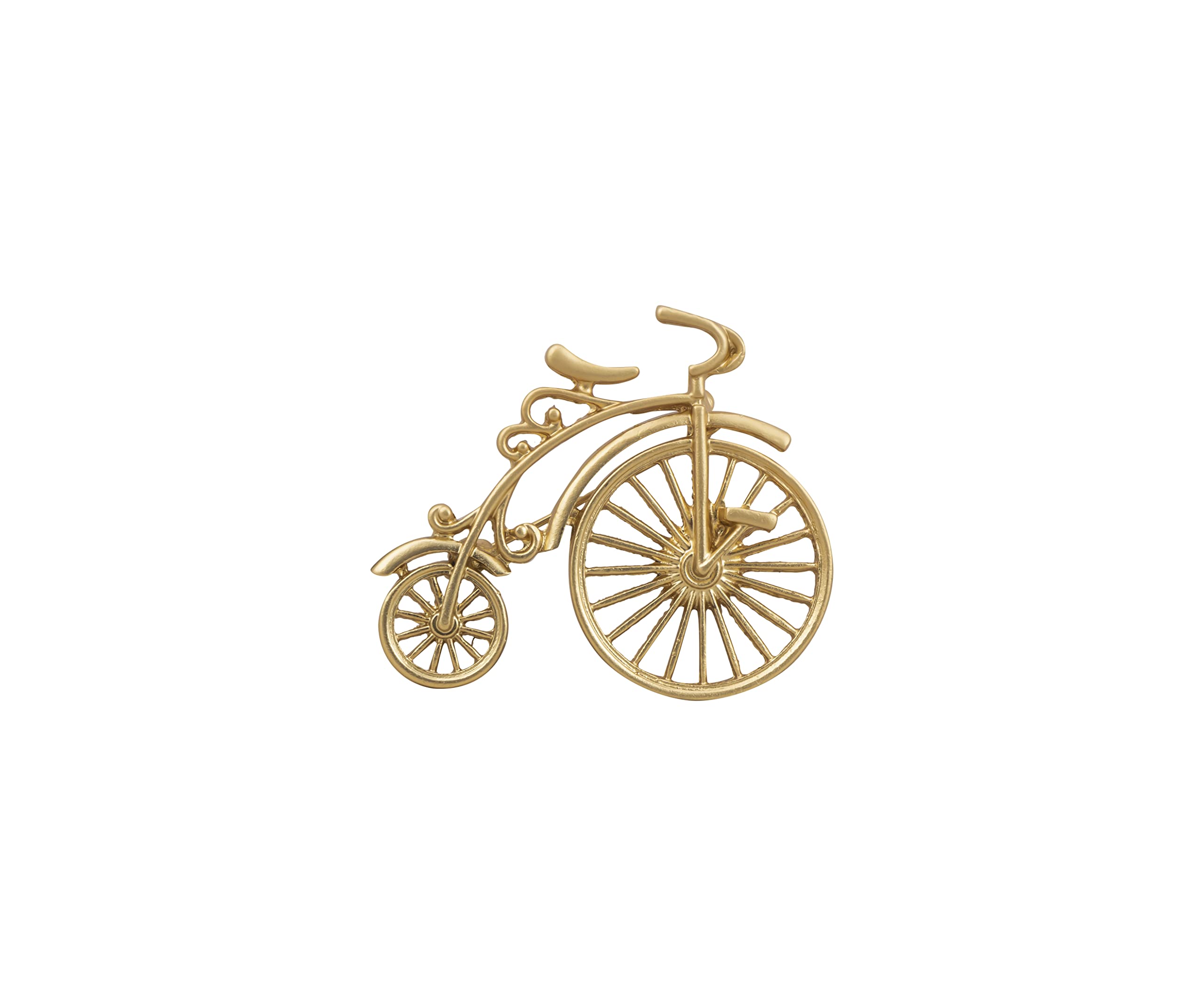 Knighthood Frosted Gold Vintage Cycle Brooch, Suit Stud, Shirt Studs, Lapel Pin Accessories for Men Women (B0C4111N4X) Amazon Price History, Amazon Price Tracker