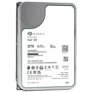Seagate ST12000VE0007 内蔵ハードディスク 12TB Seagate IronWolf ST12000VN0007 12 TB 3.5 Internal Hard Drive