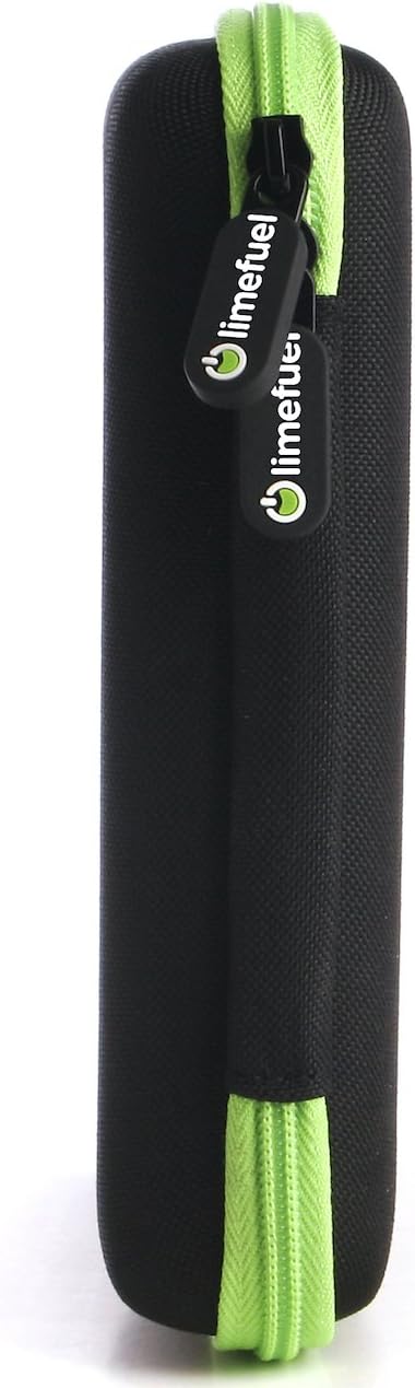 Limefuel Fabric Case fits Blast, Rugged and Lite (L130X, L156X, L180X, L240X, L60X, L150XR, L104XR and LP150X), Fabric, for use with USB Battery Pack and/or Portable External Hard Drive Case