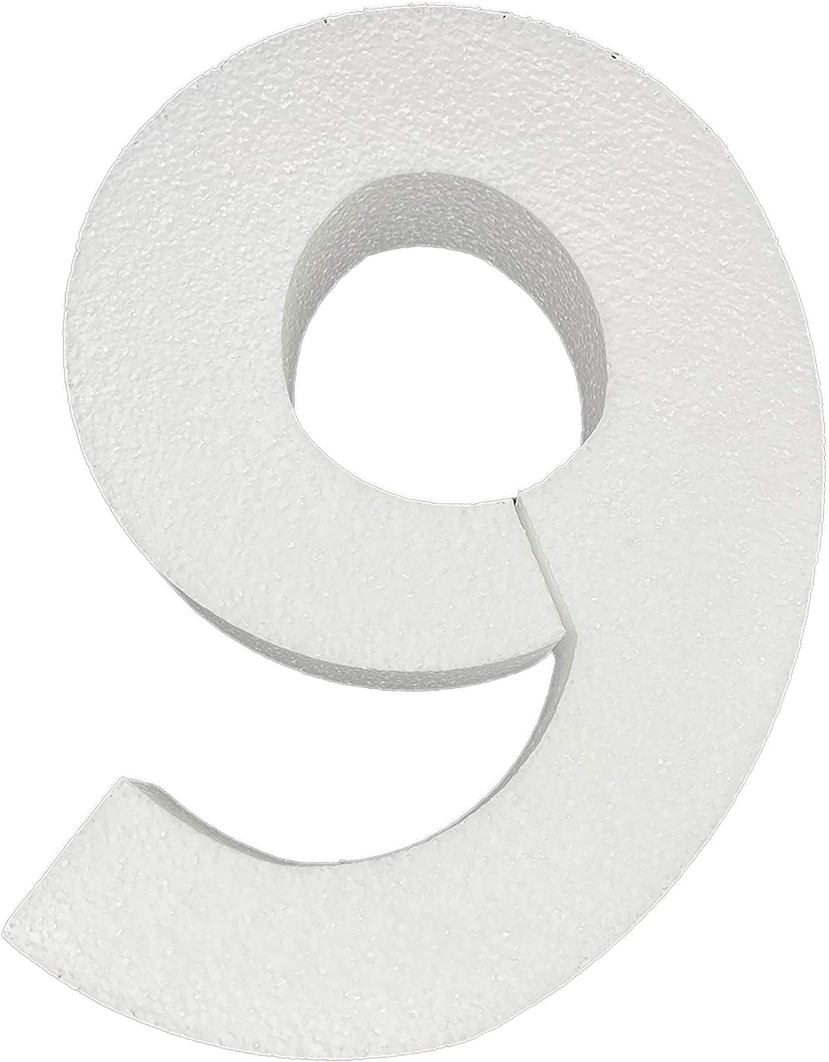 Crafts Central 24 Inch Jumbo Craft Foam Number - Free Standing Foam Number Great for Weddings, Photo Booth Props and DIY Crafting (Number 1)