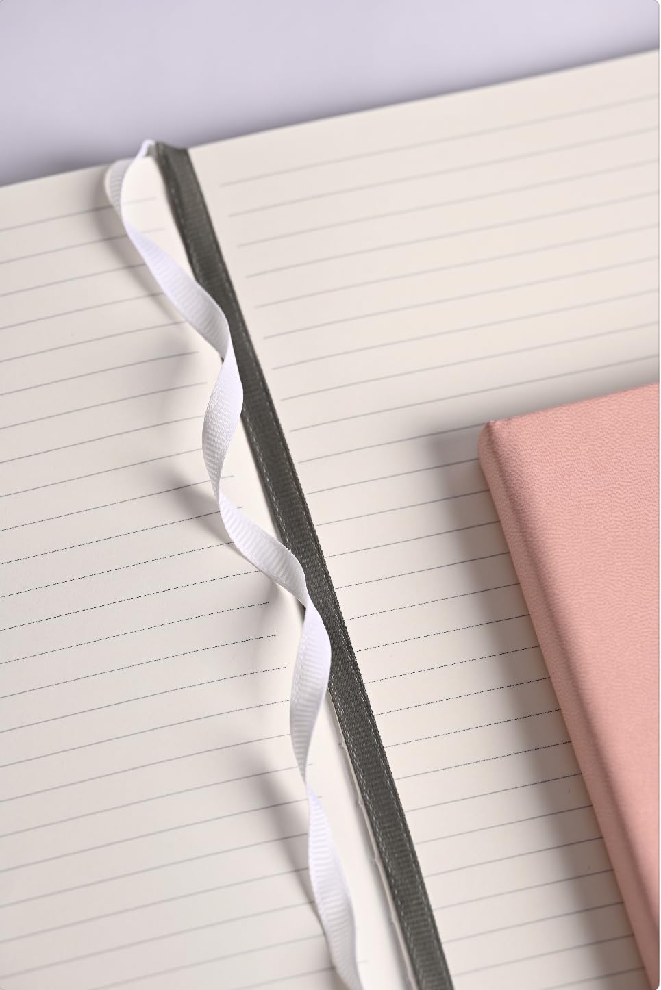 A5 Lined Notebook with 192 Pages, College Ruled Journal 100GSM Paper, Black image 2