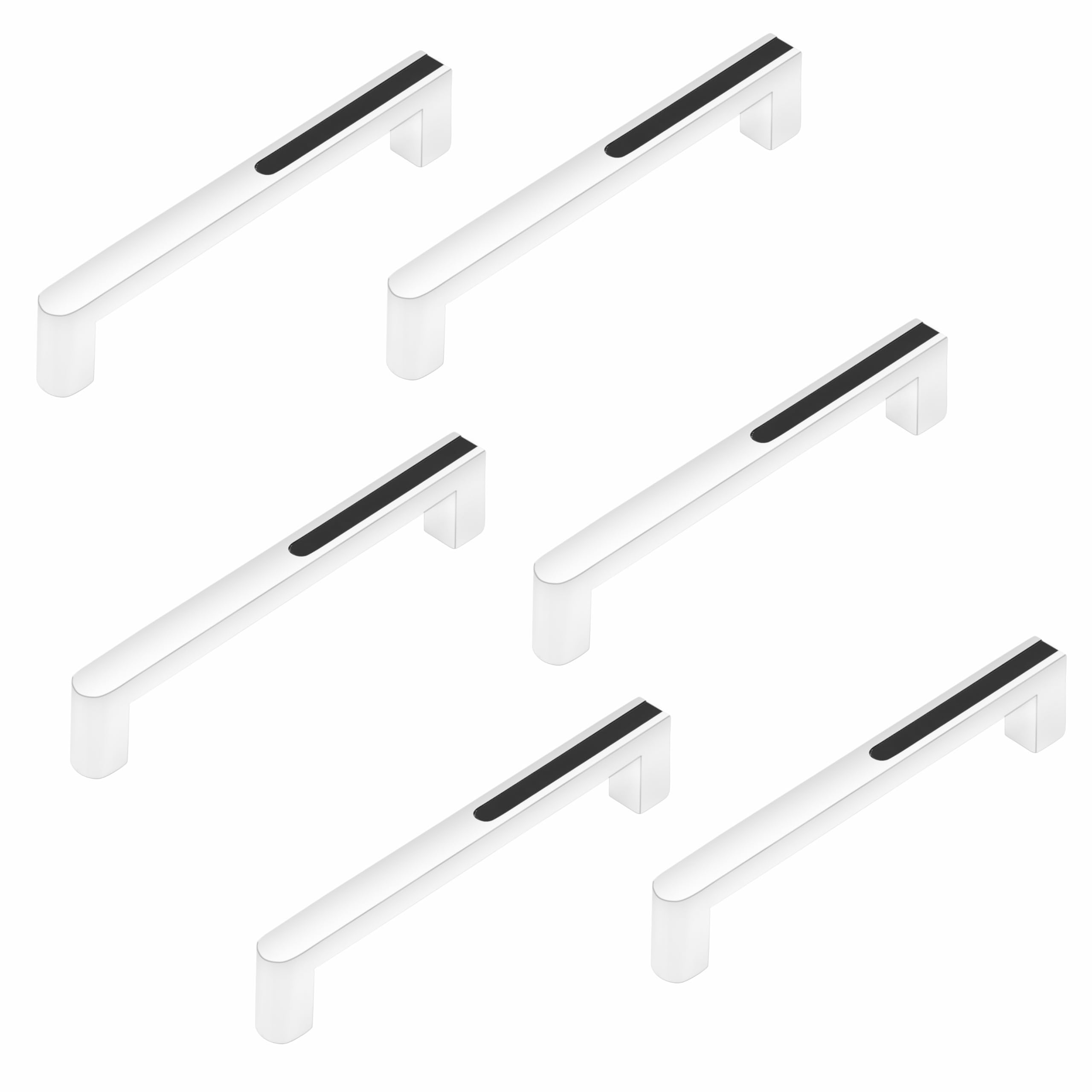 GS Gujarat Stainless Steel Kitchen Cabinet & Drawer Handles, Chrome Finish Handles, Furniture & Door Pull Handles, 8 Inche, Pack of 6 Piece (B0D8ZM786J) Amazon Price History, Amazon Price Tracker