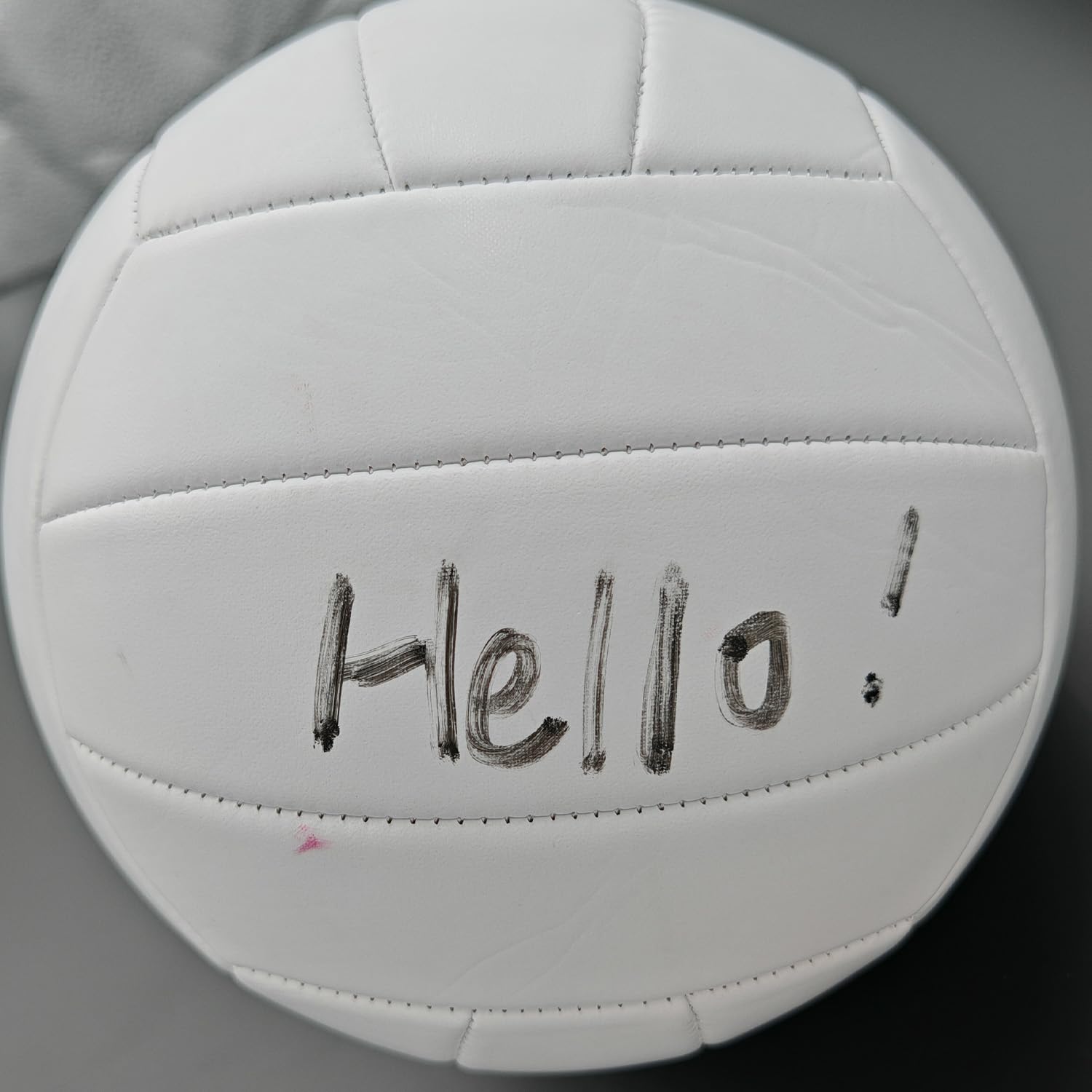 ABAJI Voleibol tamaño oficial de PVC más grueso color puro con bomba, impermeable, diseño antiexplosión, práctica de entrenamiento, para interiores y exteriores, playa, piscina, juego