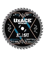 Vista 12 de Hoja de sierra circular de 5-3/8 pulgadas, 30 dientes, eje de 20 mm, para metal ferroso, hoja de corte de acero, punta de carburo, corte delgado