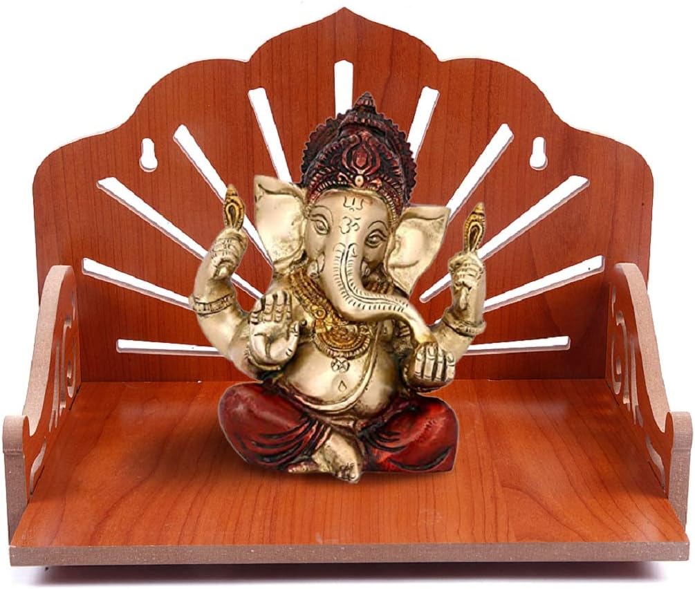 Art and Craft Wooden Temple/Home Temple/Pooja Mandir/Pooja Mandap/Temple for Home
