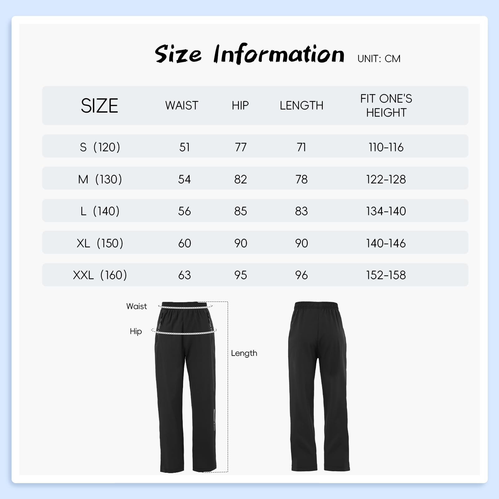 SUKUTU Pantalons légers et Respirants pour Enfants pour Le Printemps et l'été Pantalons de Sport pour Enfants