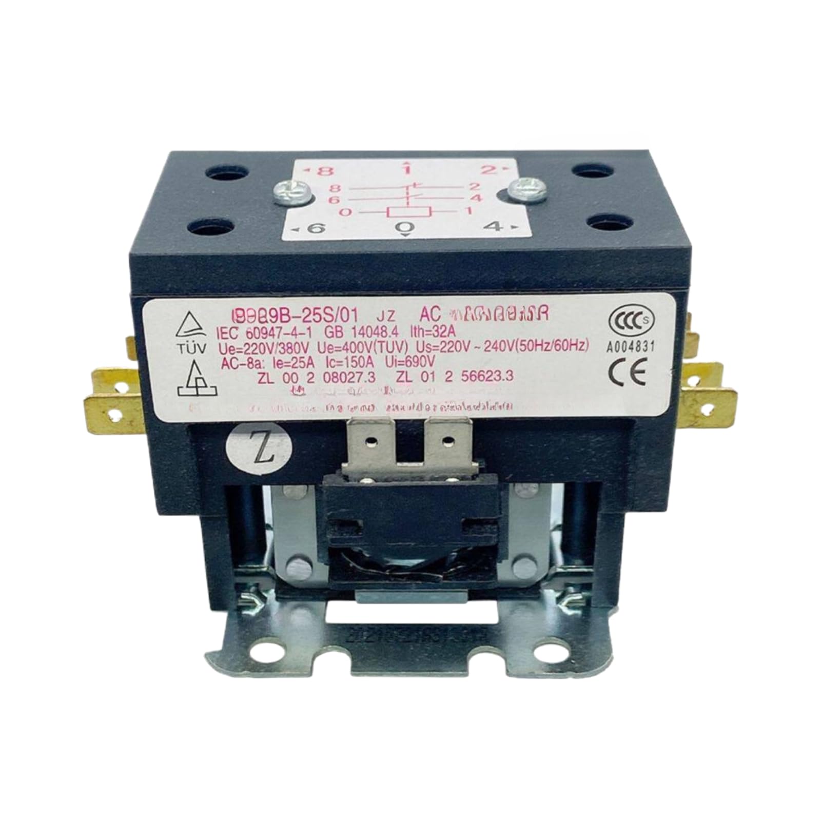 Relais 25S/D 9B-25S/01 bobine 220V pour automatisme - 2