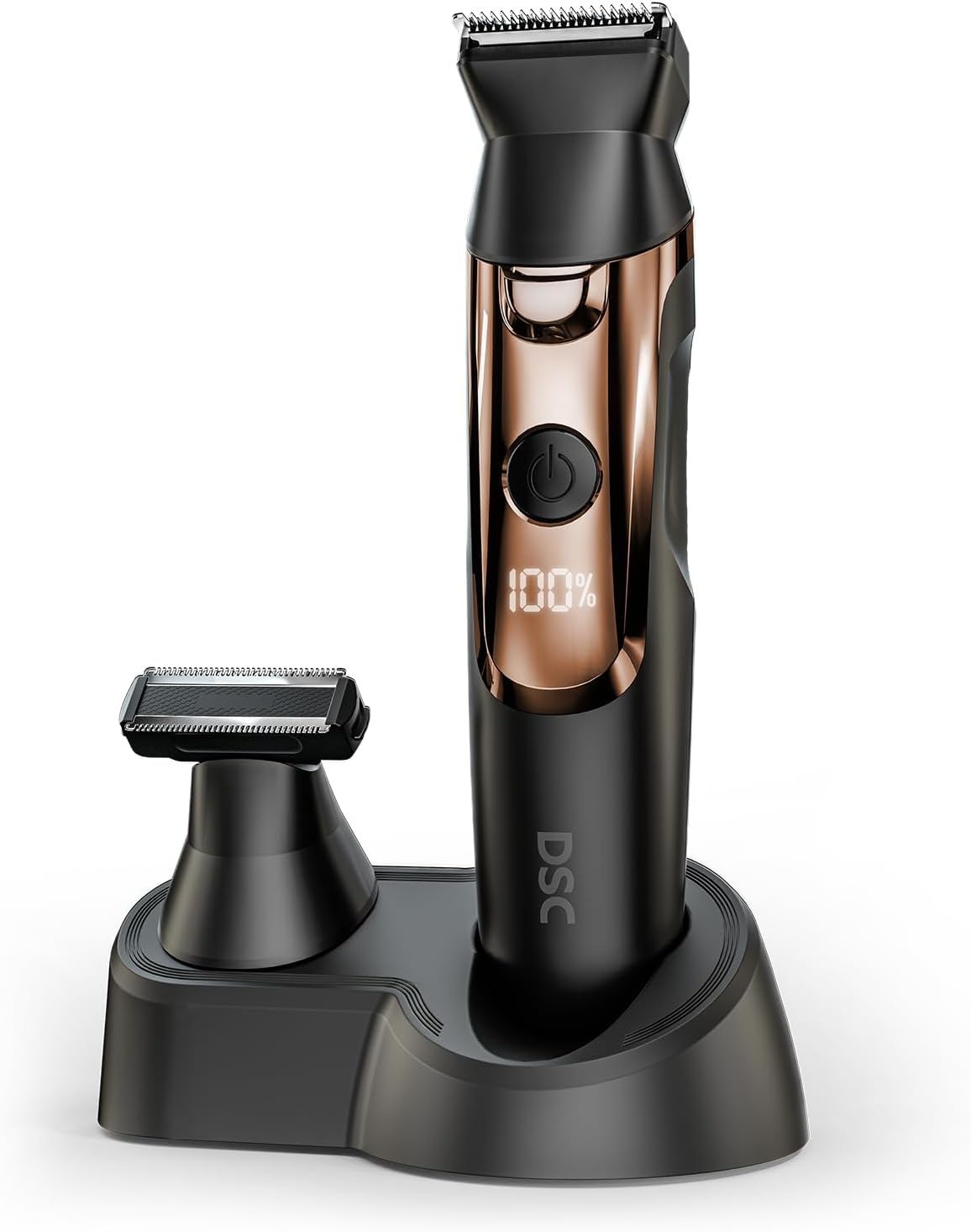 Double Header Electric Trimmer | Electric Razor with Beard Head & Body Grooming Head