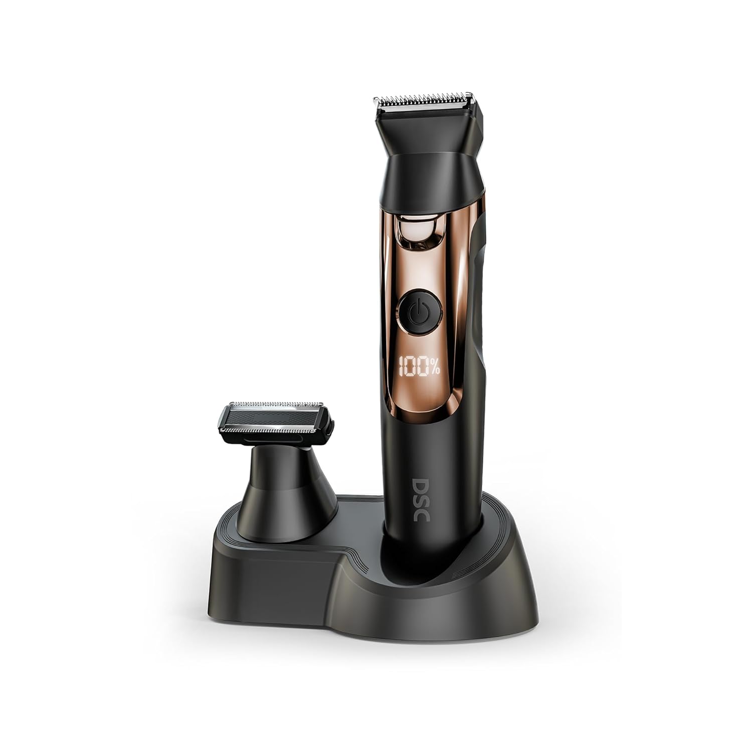 Dollar Shave Club | Double Header Electric Trimmer | Electric Razor with Beard Head & Body Grooming Head Dollar Shave Club | Double Header Electric Trimmer | Electric Razor with Beard Head & Body Grooming Head