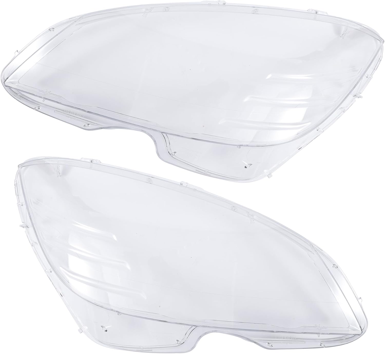 ACROPIX Front Left Right Side Headlight Cover Headlamp Clear Lens Shell Cover Fit for Mercedes Benz C-Class W204 2008-2011 No.2048208861 - Pack of 2
