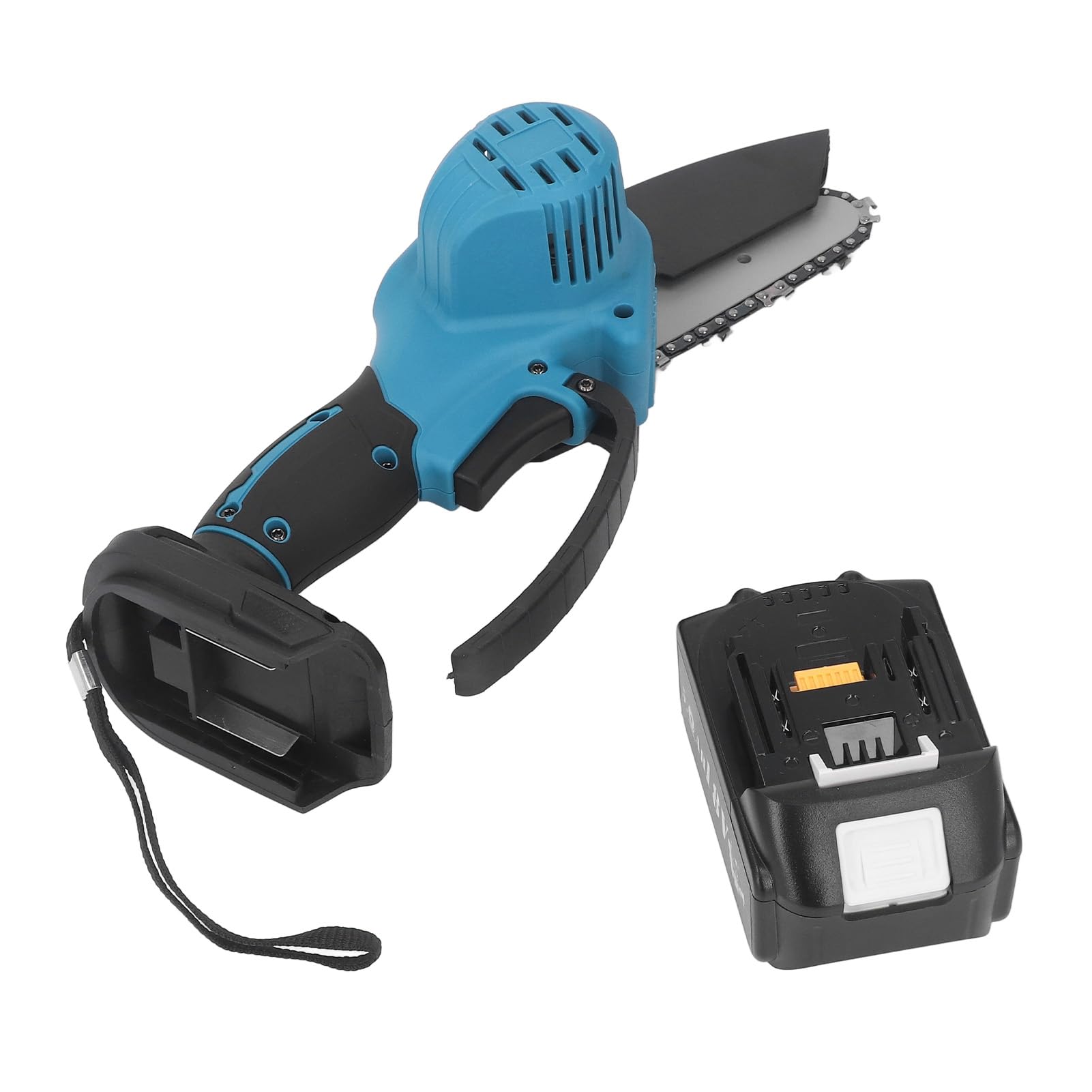Fafeicy Mini Tronçonneuse électrique sans Fil Manuelle Portable, Scie à