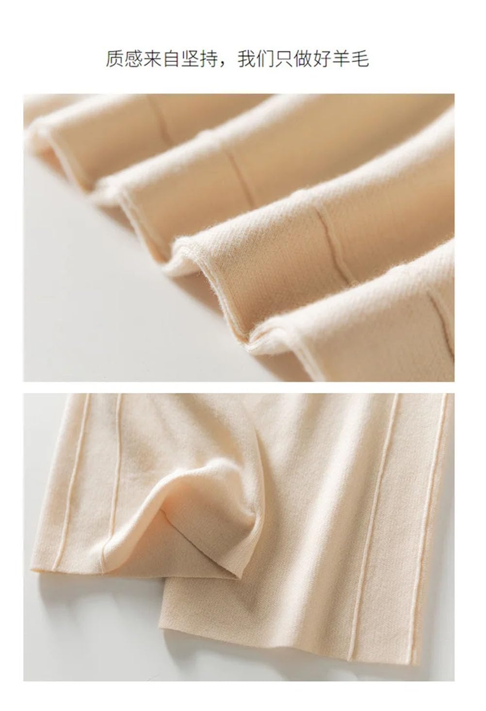 Pantaloni da donna a gamba larga casual dritti larghi pantaloni lunghi a vita alta morbidi pantaloni caldi