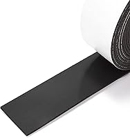 Vista 3 de Rammos Cinta magnética flexible de 1 pulgada de ancho x 10 pies de rollo de tiras magnéticas con fuerte adhesivo trasero para bricolaje, proyectos