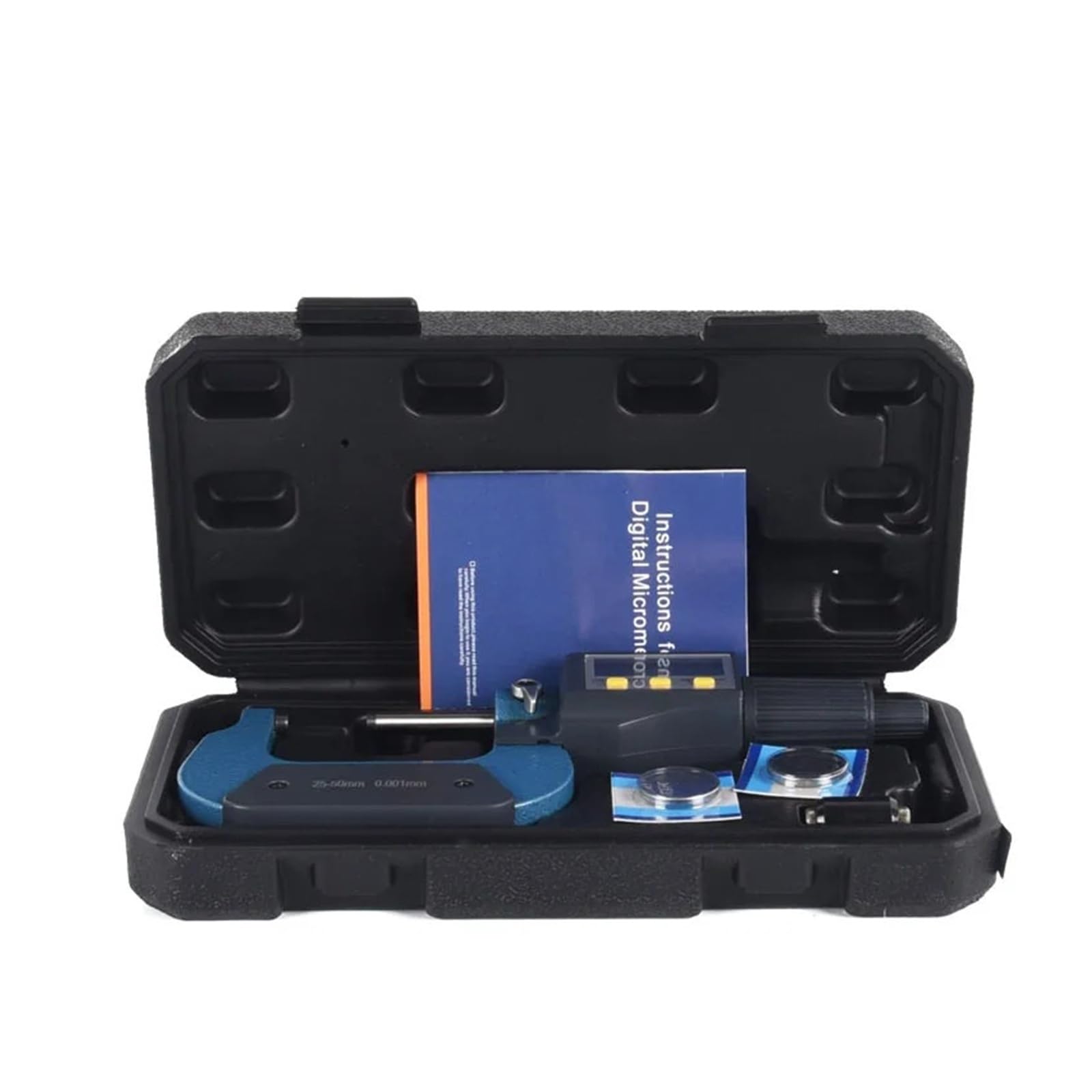 0-25mm Cyfrowy elektroniczny mikrometr zewnętrzny 0,001mm z bardzo dużym ekranem LCD Elektroniczny suwmiarka cyfrowa Zmierz wszystko
