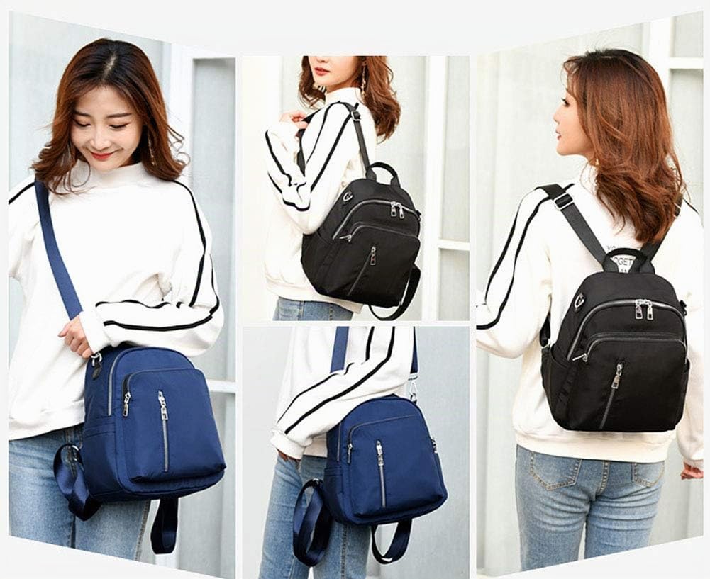 Zaino Donna Borsa a Tracolla Impermeabile Zaino Piccolo Borse a Spalla Borsa a Mano Leggero Casuale Multifunzione Zainetto per Viaggio Scuola Lavoro Shopping