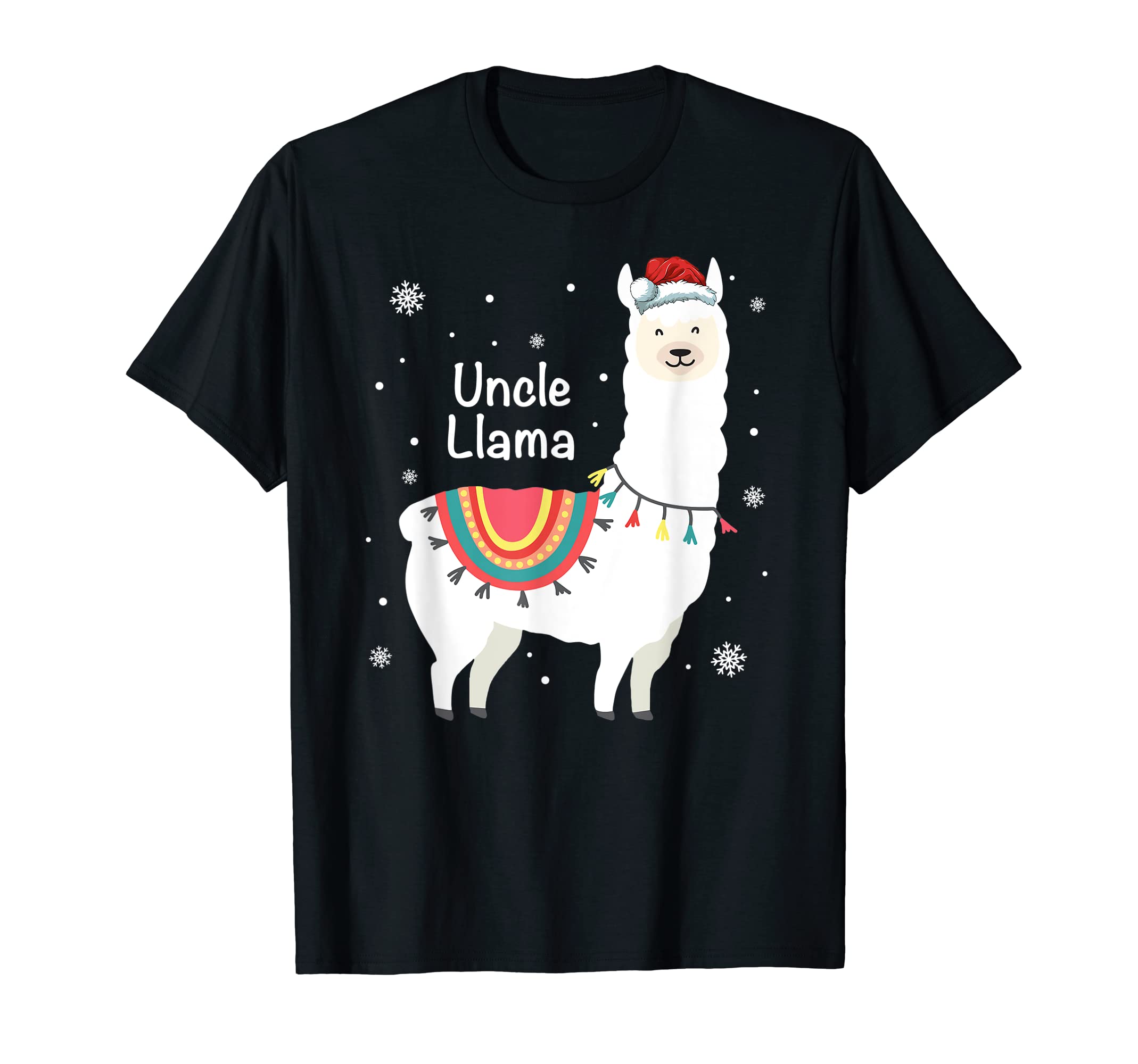 Amazon.com: Uncle Llama Christmas Santa Hat Matching Family Xmas ...