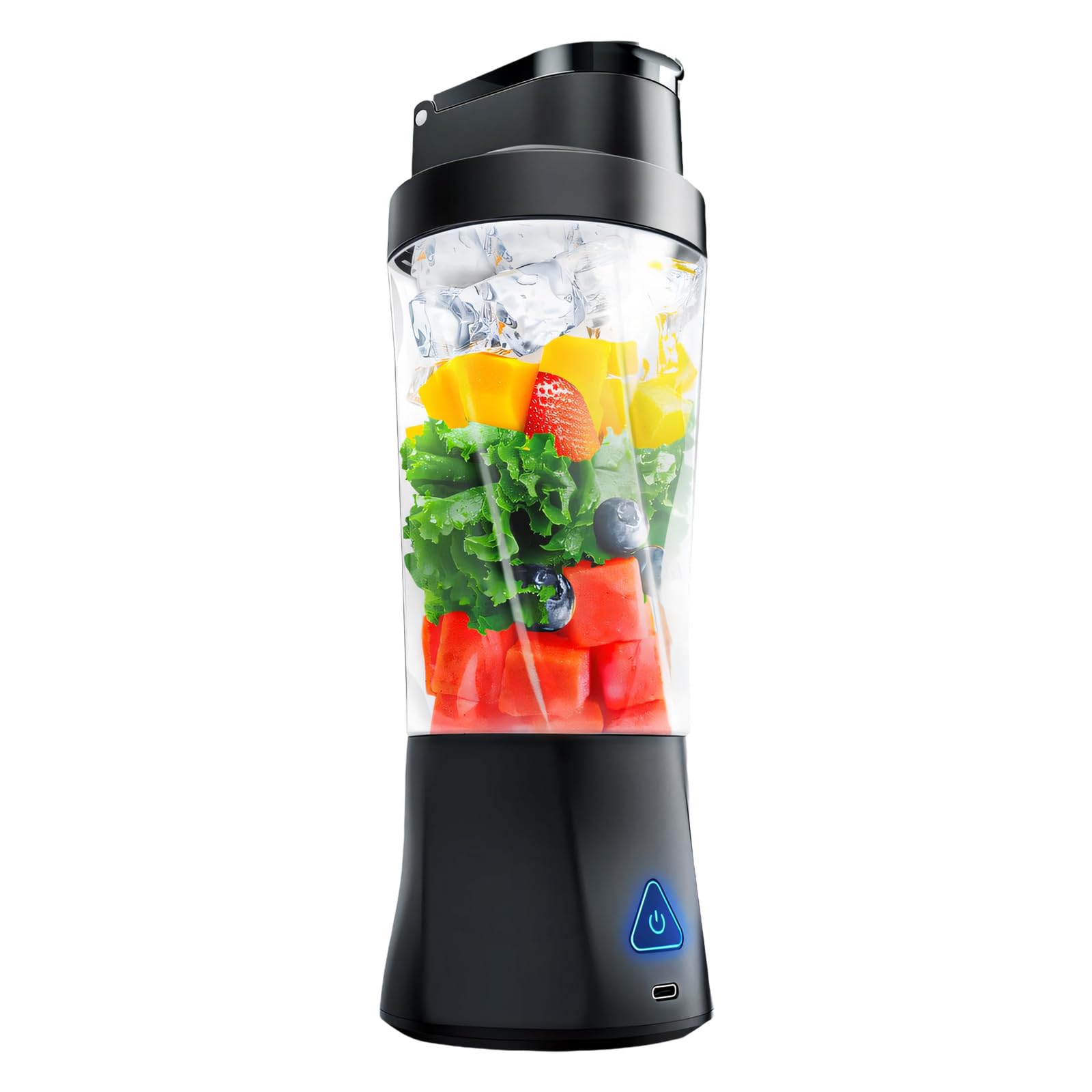 PANGBOER Cordless Drink Mixer with 700ml Cup and Stainless Steel Mixing Assembly, Portable Shake Maker for Travel, Breakfast, and Daily Drink Prep Drinks Camping Drinks Breakfast Mixer