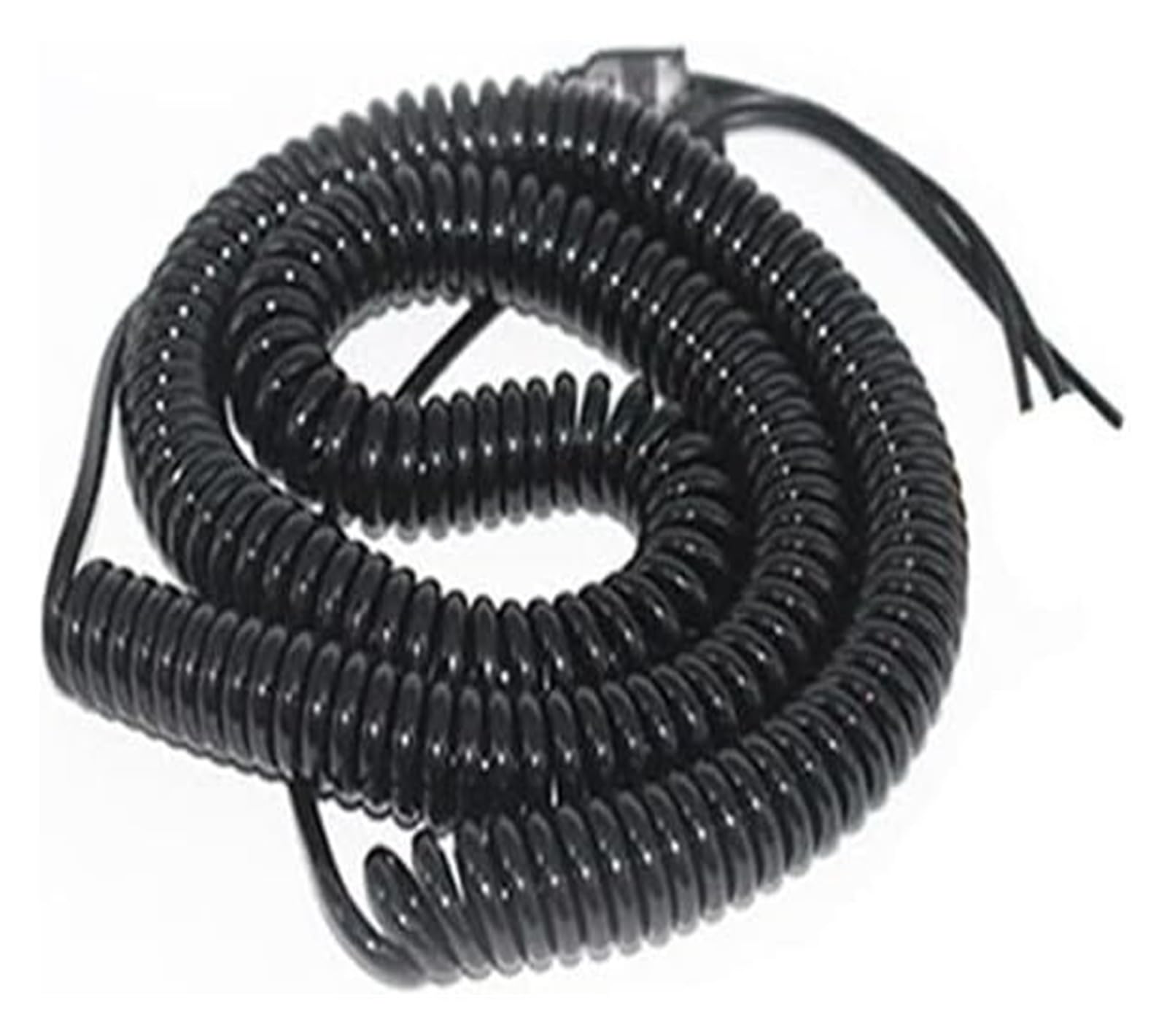 Cavo telefonico Cavo Flessibile a Spirale, Cavo a Spirale, Cavo a Spirale, Cavo for retromarcia, Cavo a Vite for autocarri, semirimorchi, Monitor, prolunga(Line Length 5 Meter)