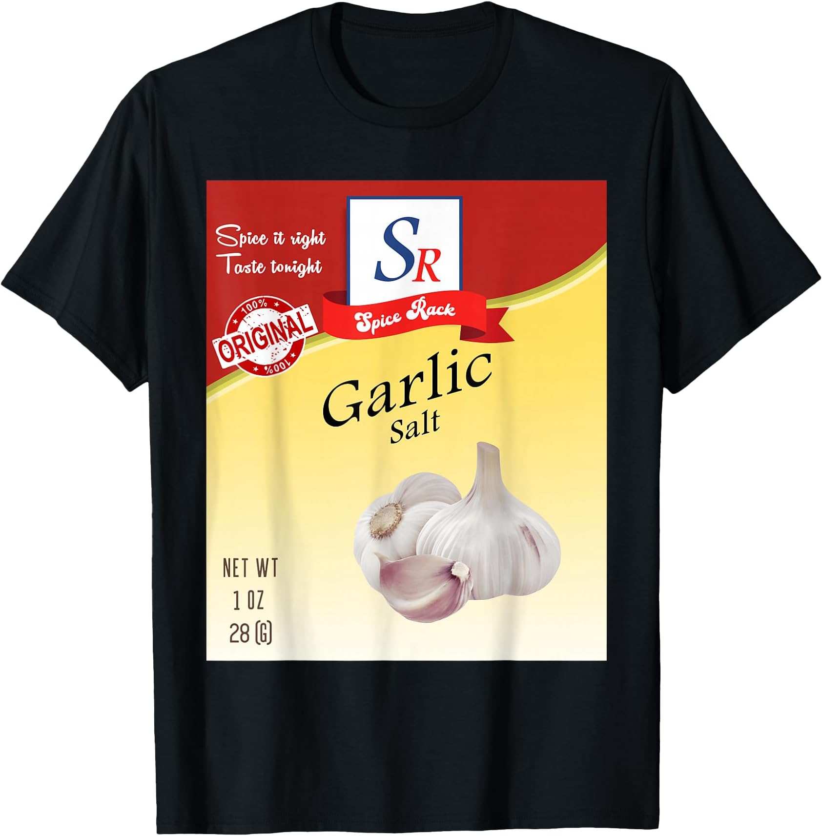 Garlic Spice Condiment Costume Holiday Spice Group Costumes T-Shirt