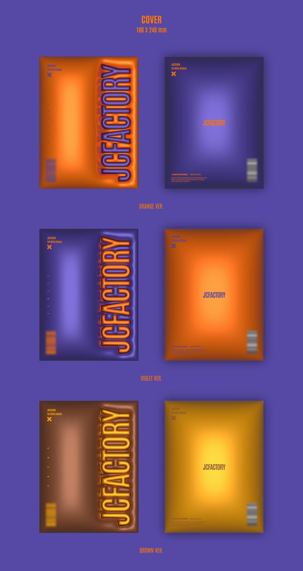 Amazon.co.jp：ジェチャン JAECHAN - JCFACTORY (1stミニアルバム) CD+