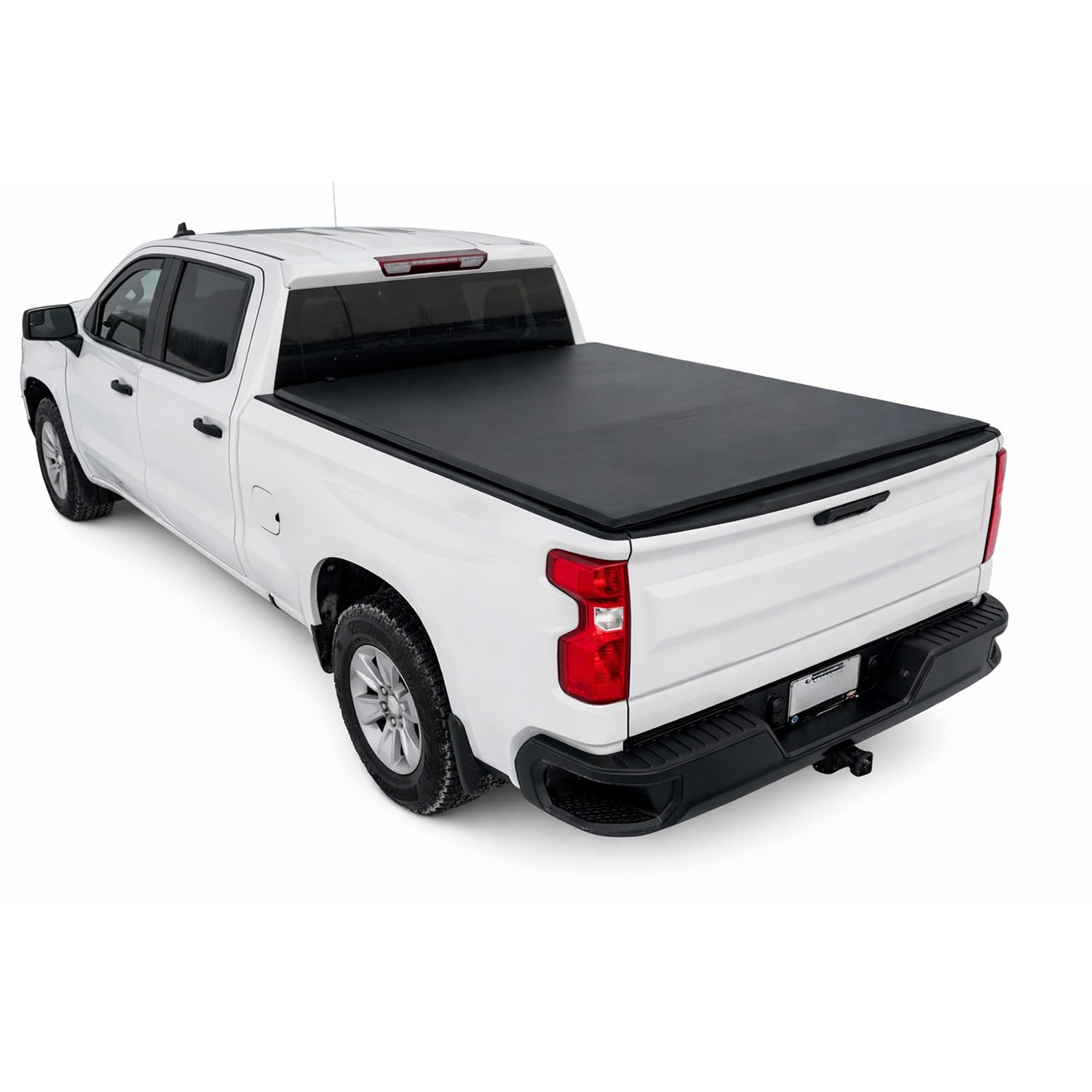 Soft Tri-Fold Truck Bed Tonneau Cover, 2015-2026 F150 6.5' Bed (78.9''), Tear-Resistant, Weatherproof, by Tonno Monster