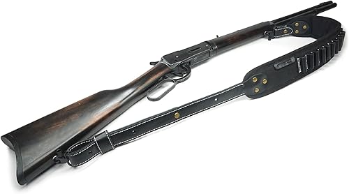 Miniatura 9 de Eslinga de rifle con soporte de munición para .22-250, .243, .270, .40-40 .40-60, correas de escopeta para cartucho .40-65, .44 MAG