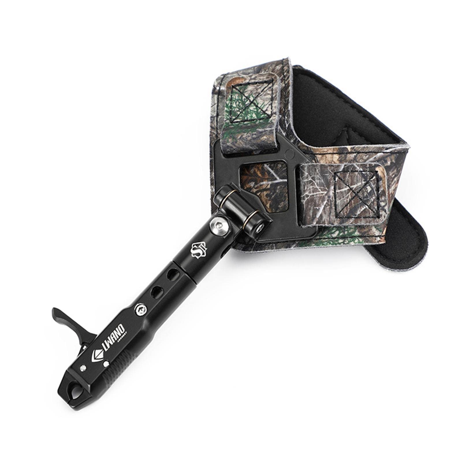 THE STYLE SUTRA Archery Release Compound Bow Caliper Shooting Adjustable Wrist Strap Camo