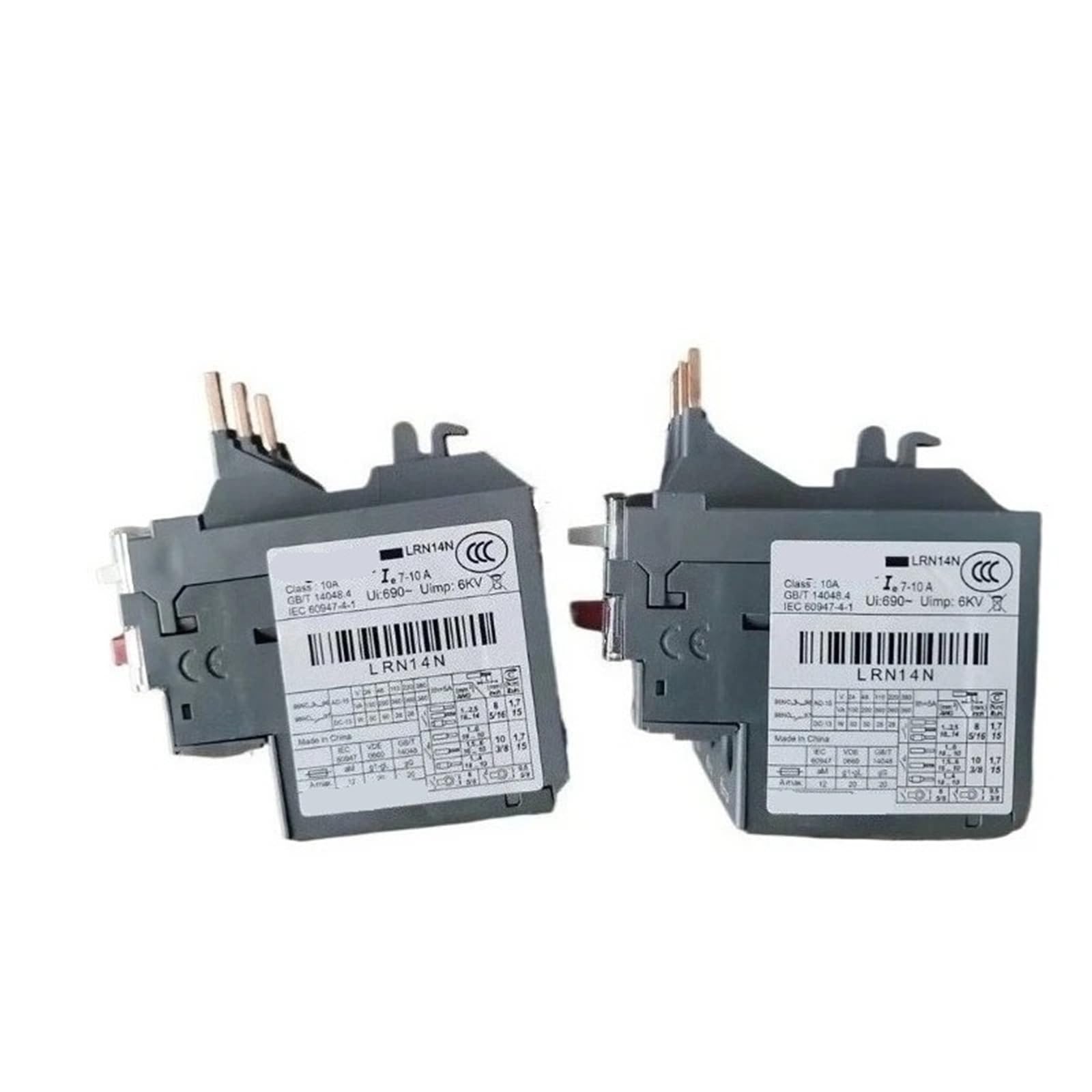 Relais de surcharge thermique LRN01/2/3/4/5/6/7/8/10/20/21/22/32/35