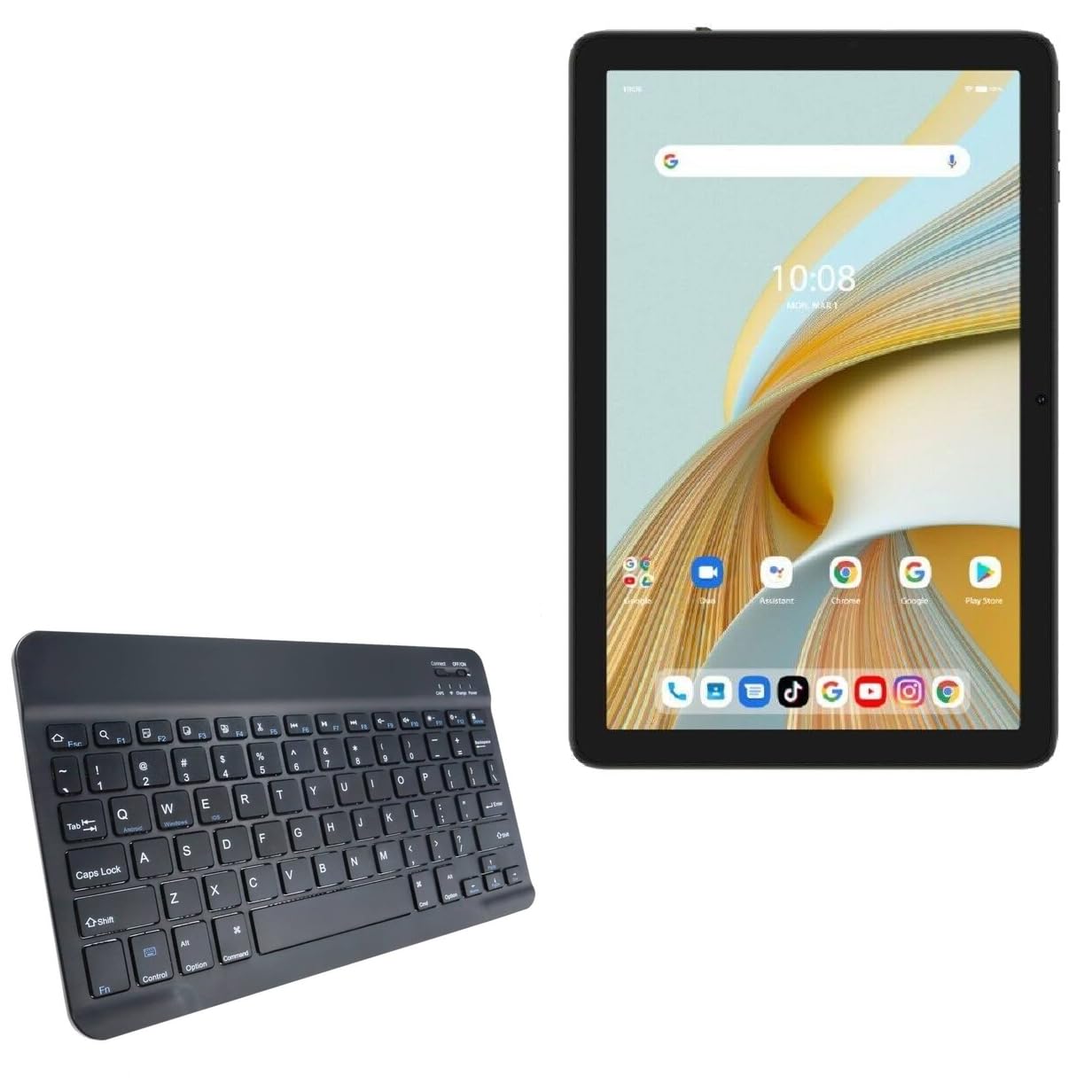 ワイヤレスタブ Amazon.com: BoxWave Keyboard Compatible with Vortex ZTAB10