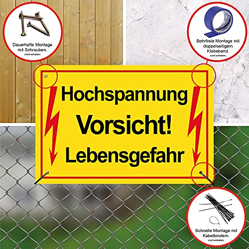 Panneau de mousse rigide PVC 5mm plaque de signalisation danger STROBO - 3