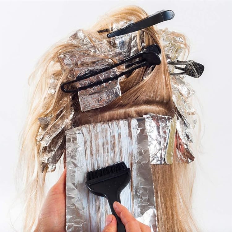 Professional Hair Dye Kit: 4-Piece Salon Tools with Bowl & Brushes