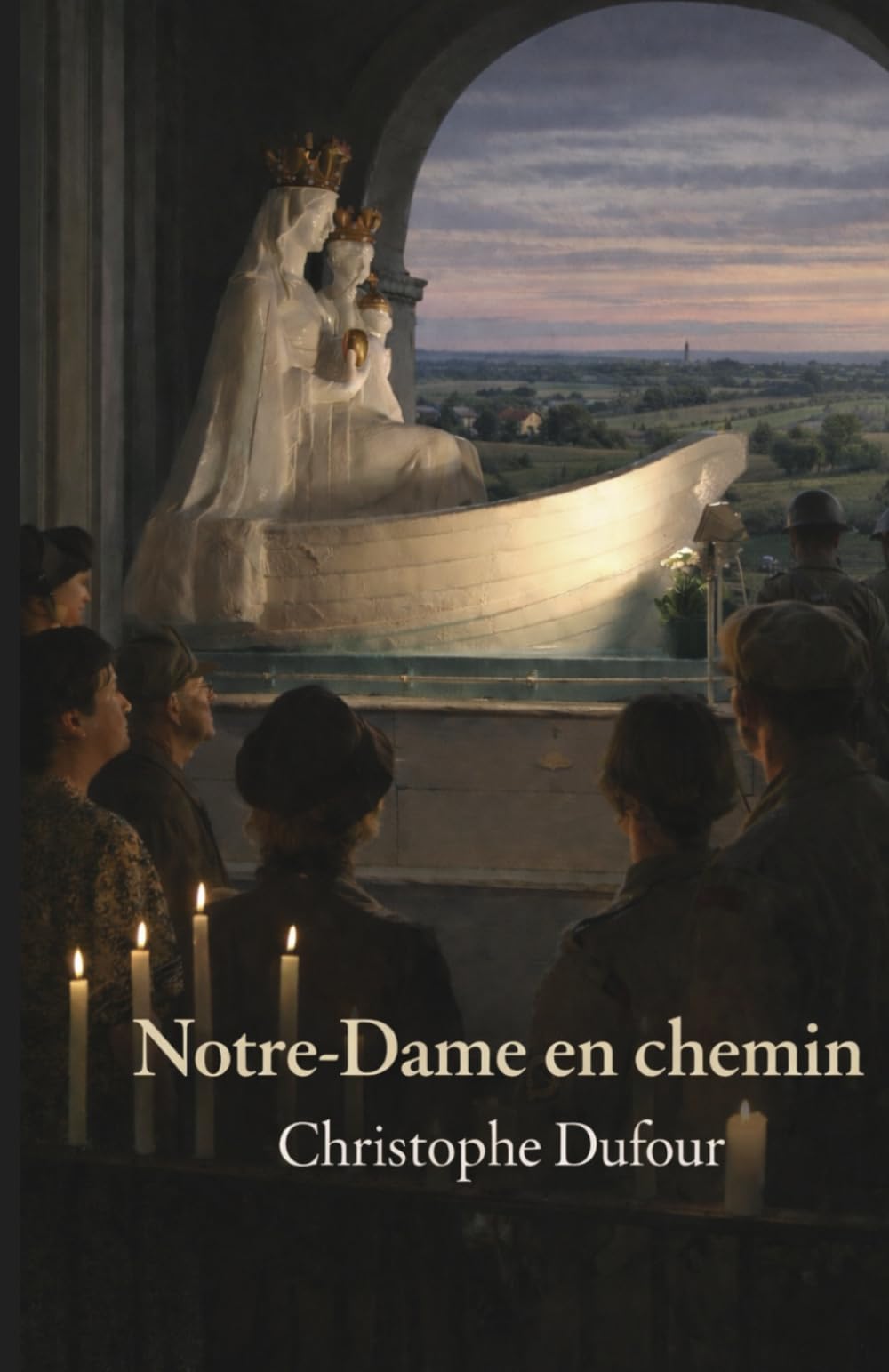 NOTRE-DAME EN CHEMIN: Une statue sur les routes de France Et le destin d’une jeune femme à jamais bouleversé.